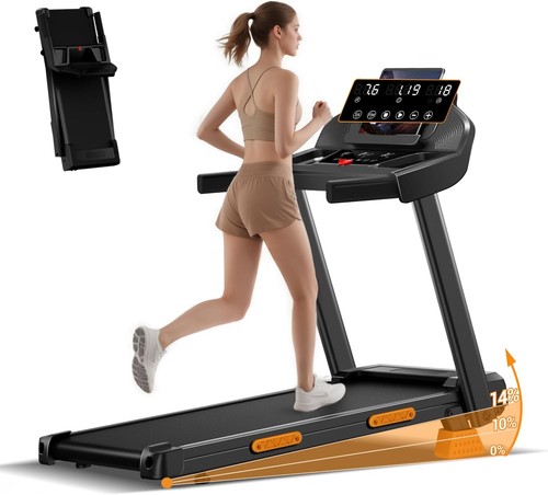 Folding treadmill with - treadmill,