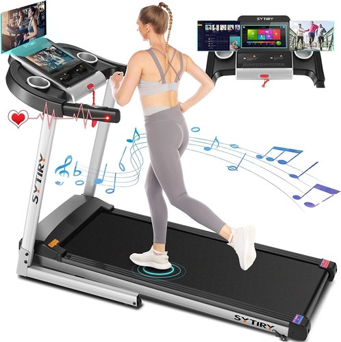 Heavy duty treadmill with - treadmill, tv