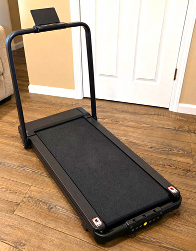 Black treadmill running - black,
