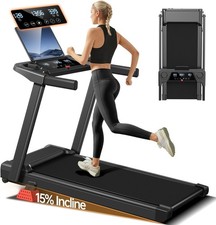 3-in-1 Treadmill,15% Incline