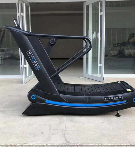 Curved treadmill