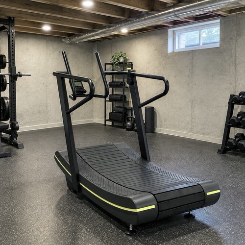 Manual curved speed treadmill - curved,