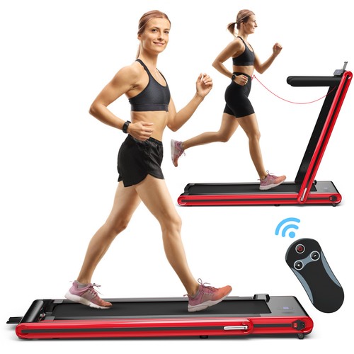 Folding treadmill - 2-in-1,